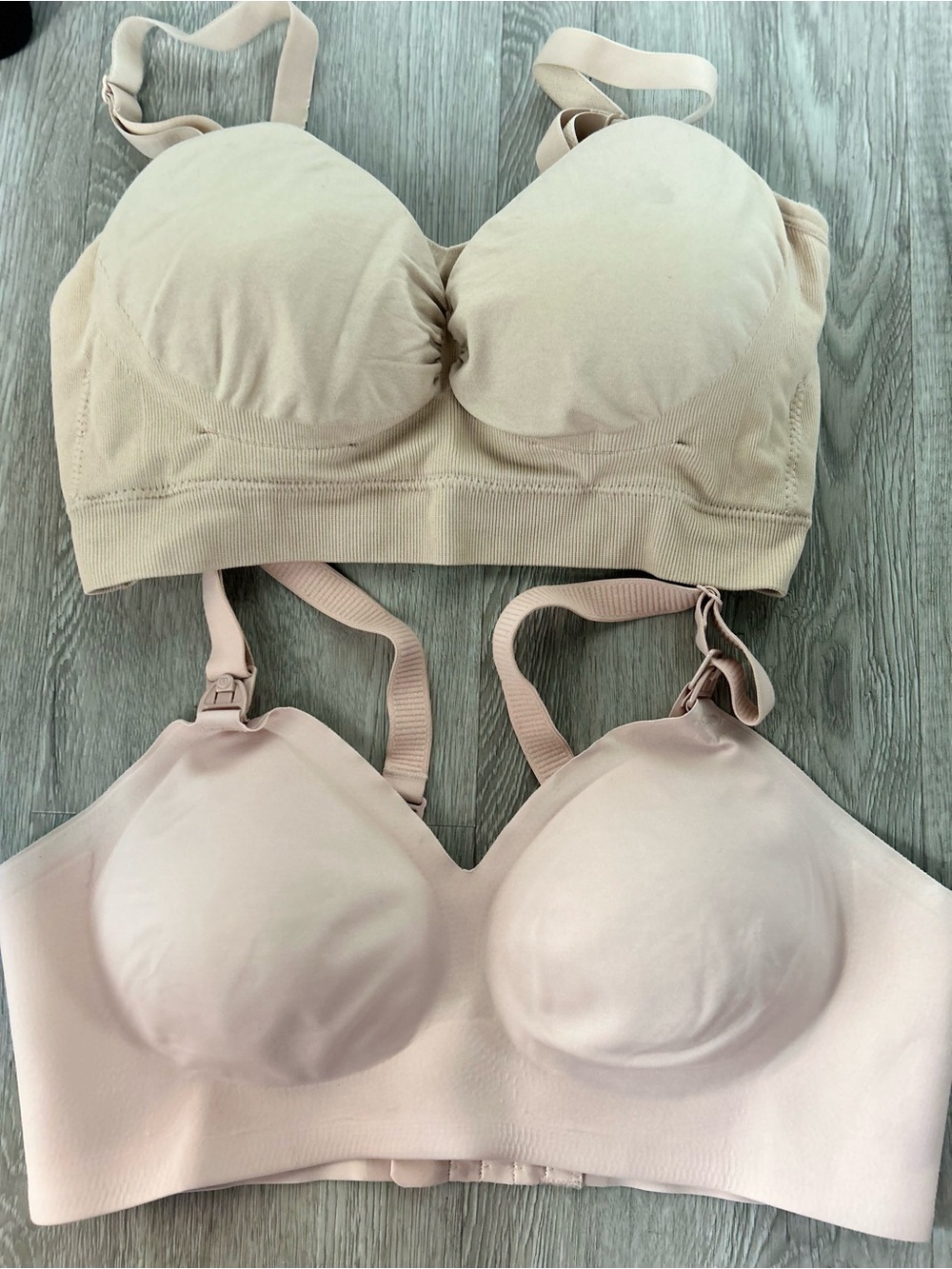 Kindred and Momcozy nursing bras